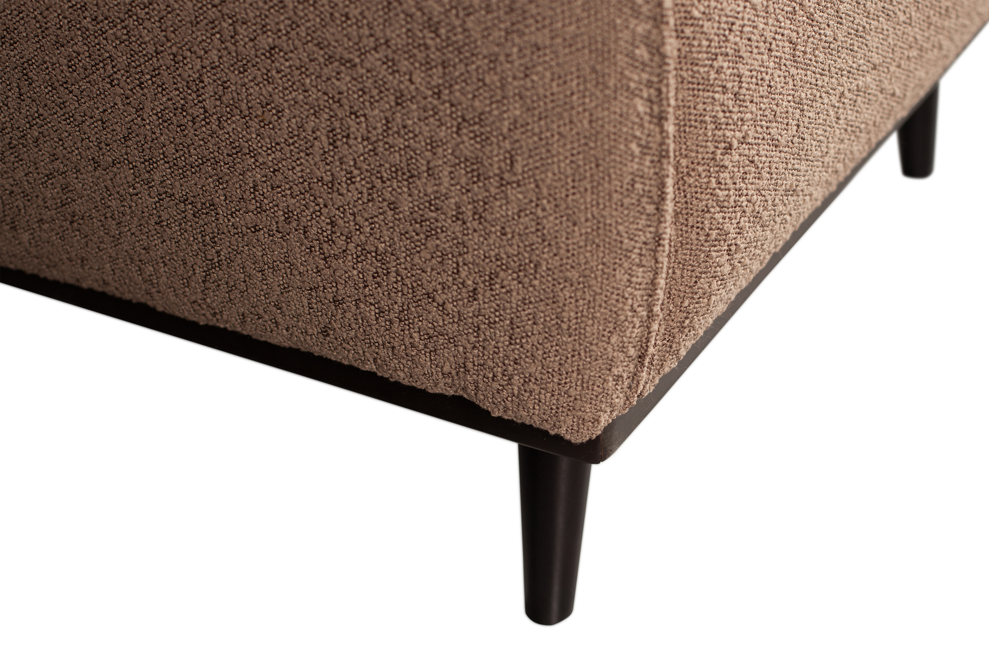 BePureHome fauteuil Statement met arm bouclé Fauteuil Statement met arm Bouclé - Nougat