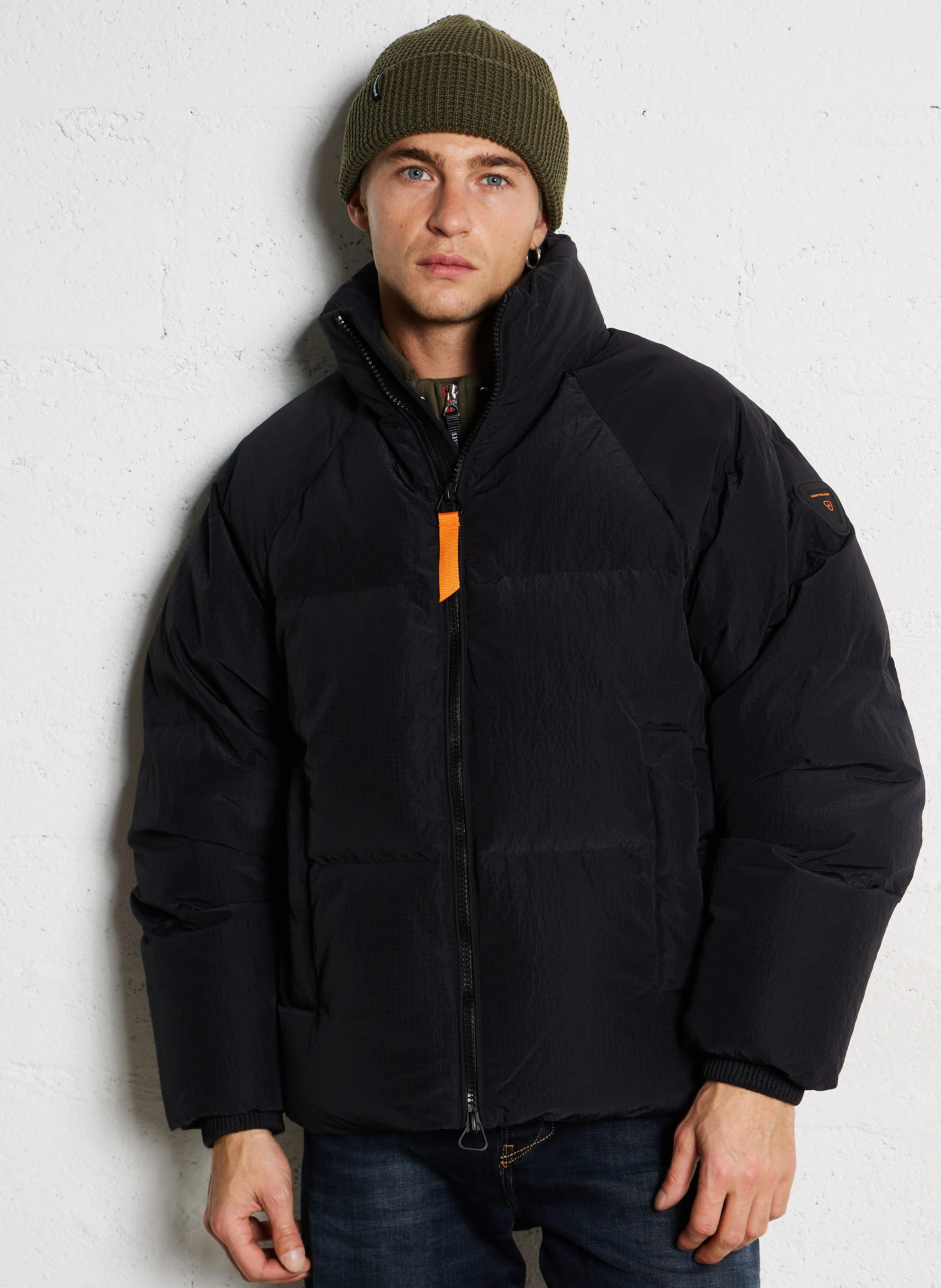 GAEL - Doudoune oversize matelassée | Noir