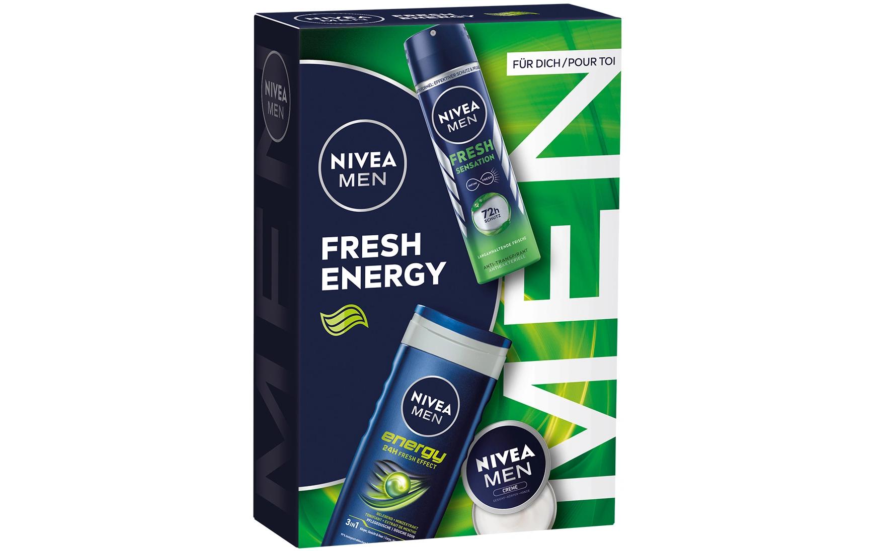 Geschenkset Fresh Energy 2024Pflegeset für Männer