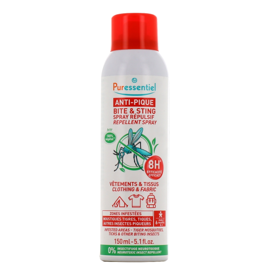 Puressentiel Anti Pique Spray répulsif tissus - Zones infestées