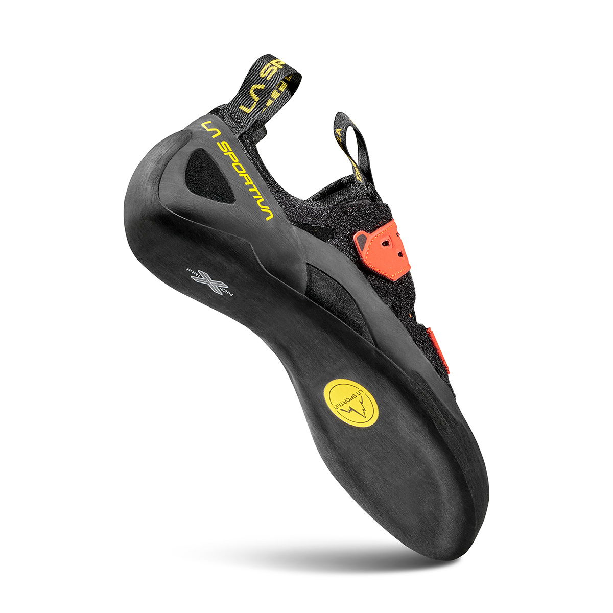 La Sportiva Tarantula klatresko, herre (Black/Poppy) - Spejder Sport
