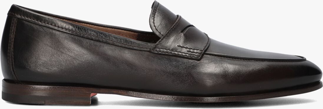 bruine santoni loafers carlos