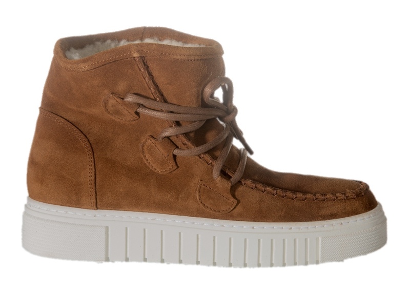 AQA Shoes A4857 Cognac