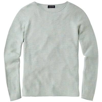 Herren-Strickpullover, Bleumelange