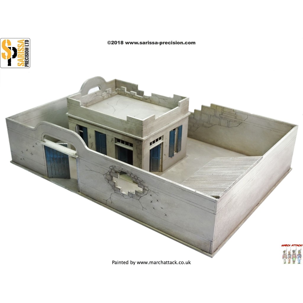 Compound and House - Damaged