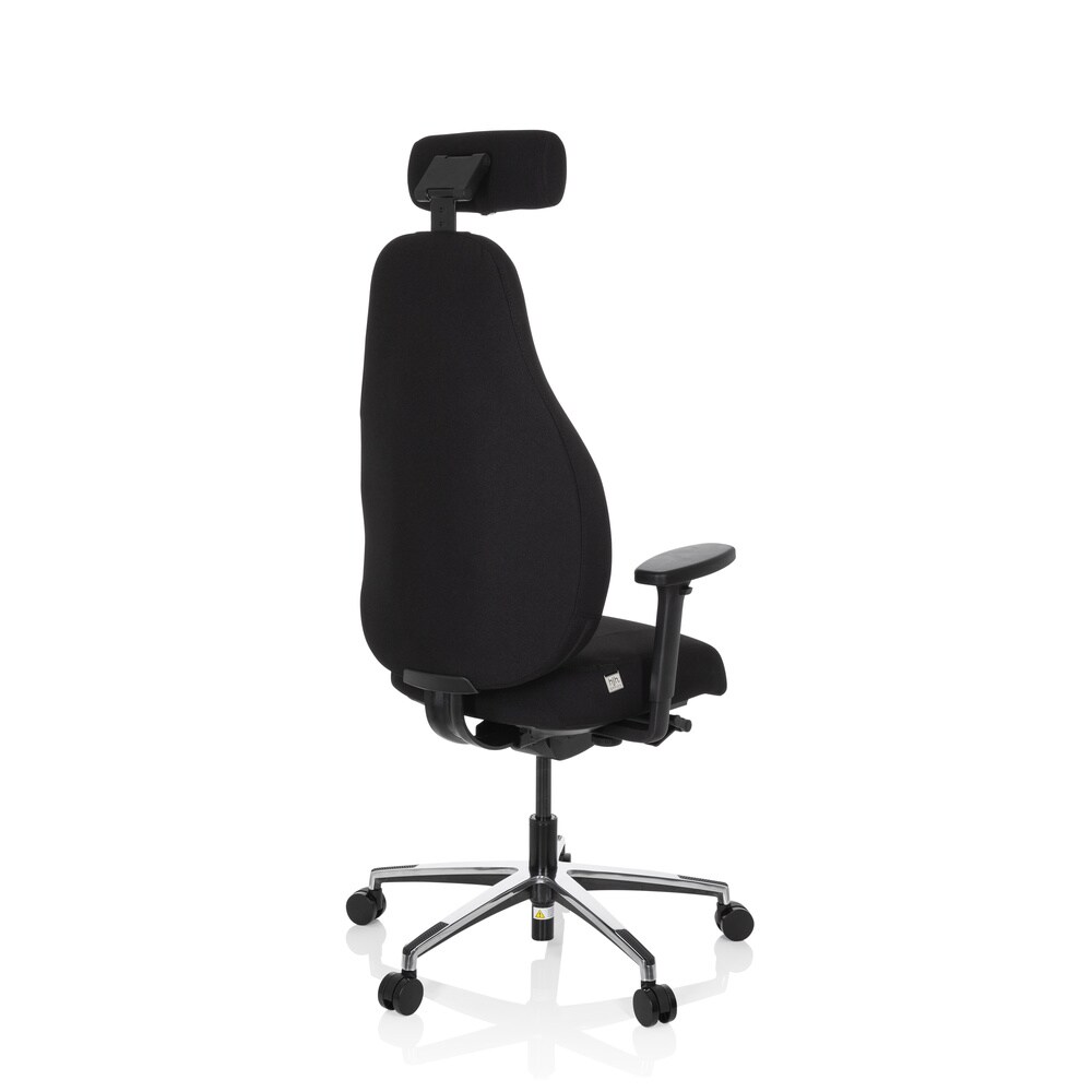High End Bürostuhl RESISTIO Stoff mit Armlehnen (höhenverstellbar) hjh OFFICE