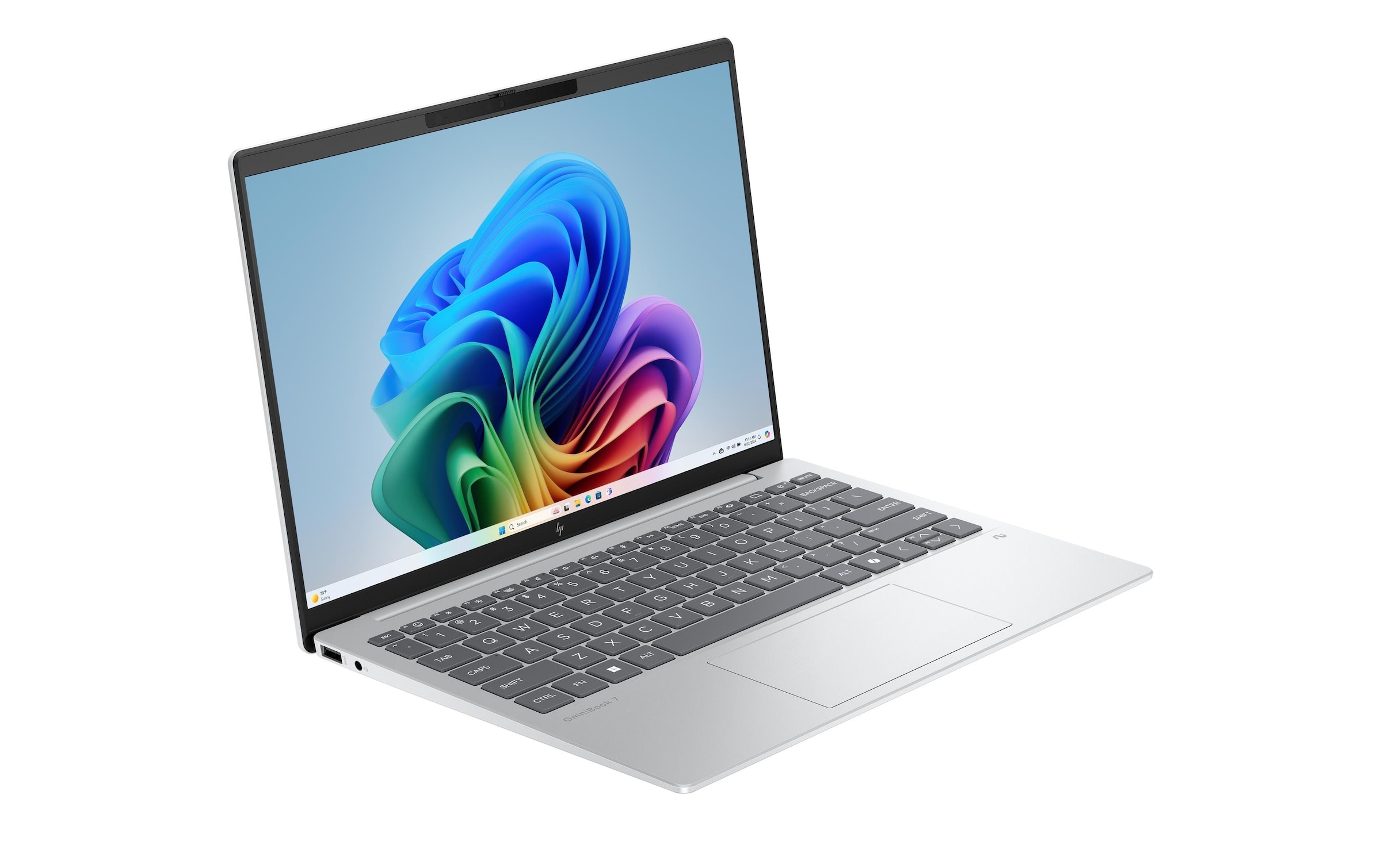 HP Notebook »OmniBook 7 Aero 13 Next Gen AI PC BJ3K3EA« 33,782 cm / 13,3 ″ AMD Ryzen eingebauter Lautsprecher, eingebautes Mikrofon, Webcam