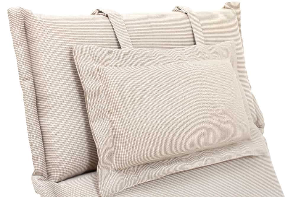 Outdoor Kissen ROG 46x119cm beige Sitzkissen Polster-Auflage für Hochlehner