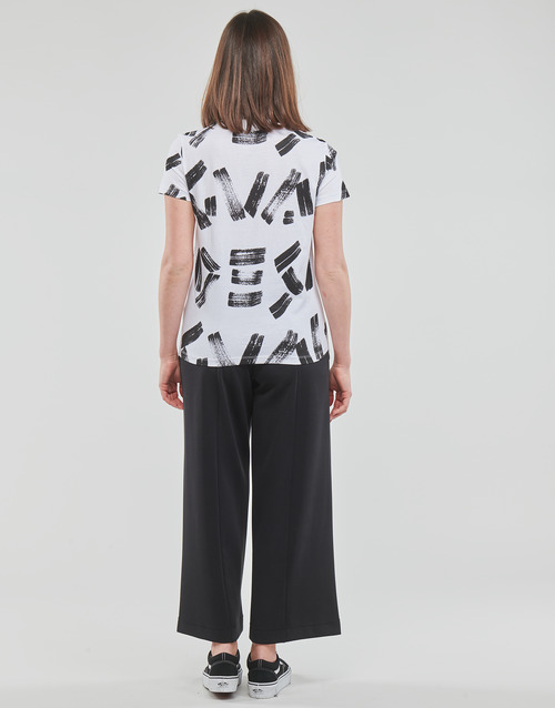 Desigual - TS_GLASGOW - Blanc / Noir