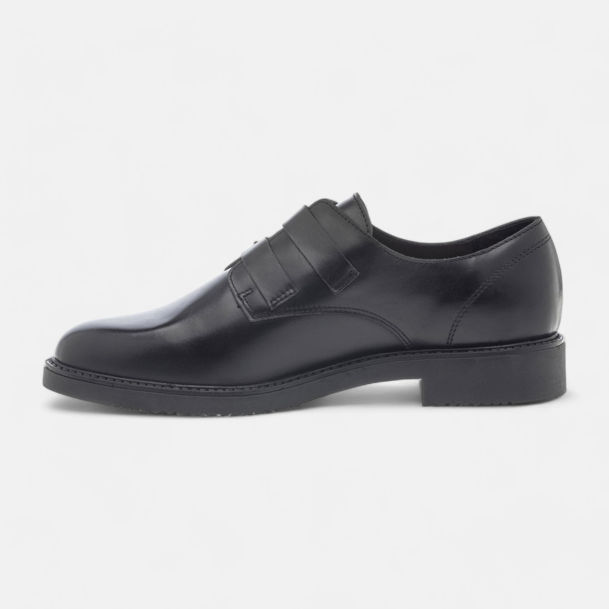 Derbies Femme en cuir noir