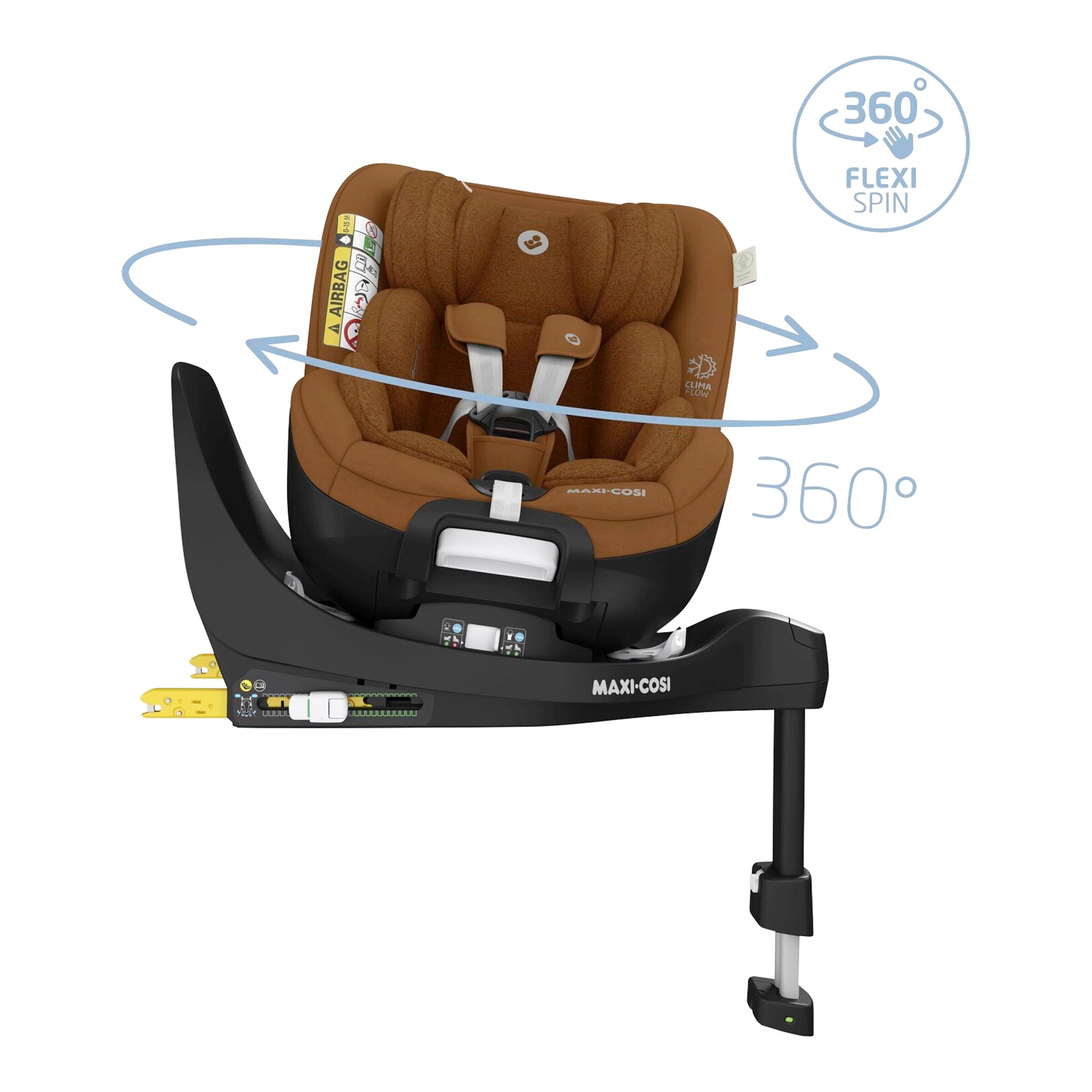 Maxi-Cosi Kindersitz Mica Pro Eco i-Size authentic cognac
