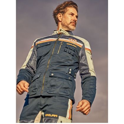 Blouson Segura MOJO - Bleu / Gris