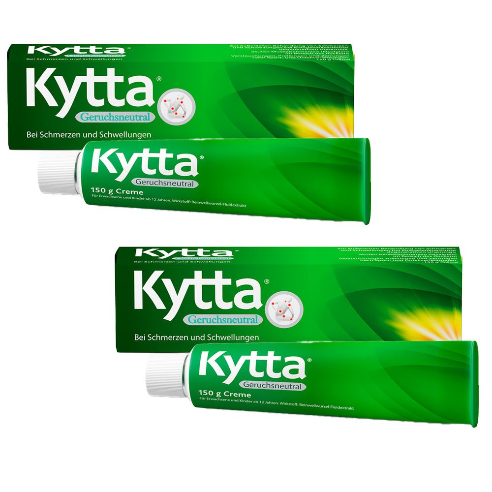 Kytta® Geruchsneutral – Salbe gegen Kniegelenk- und Rückenschmerzen