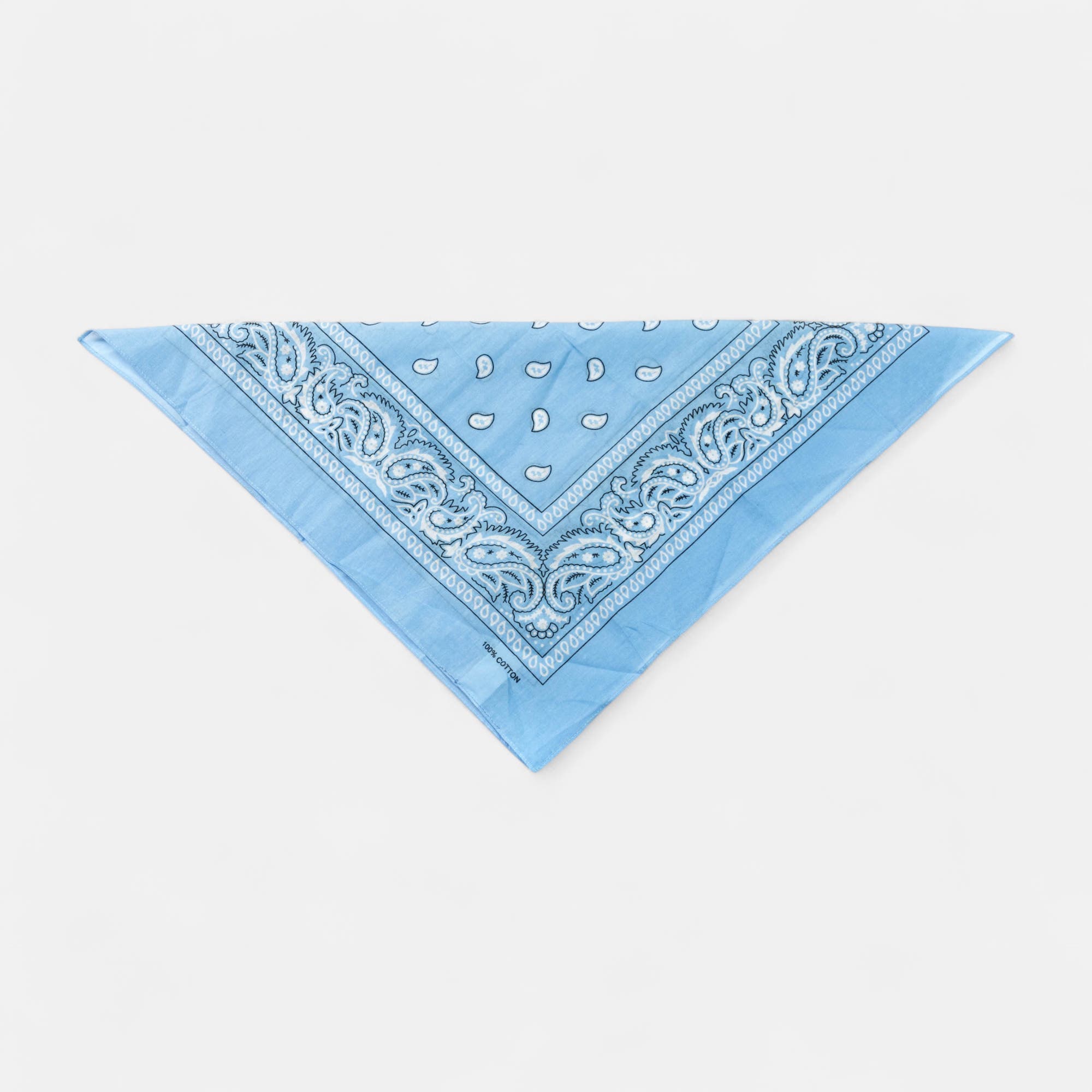 Foulard bleu ciel