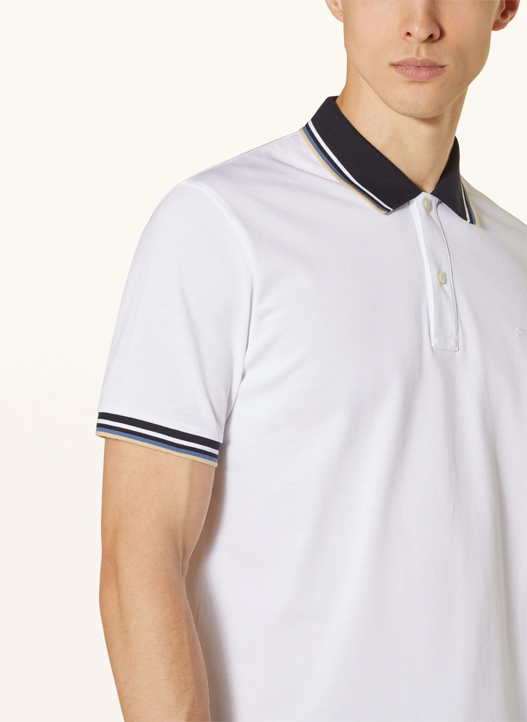 OLYMP Piqué-Poloshirt Casual Fit