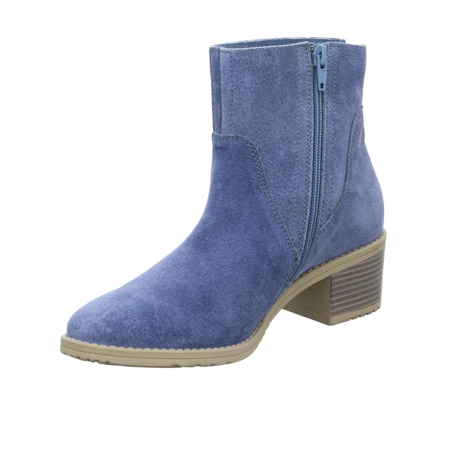 BAGATT Stiefelette Jeansblau Leder
