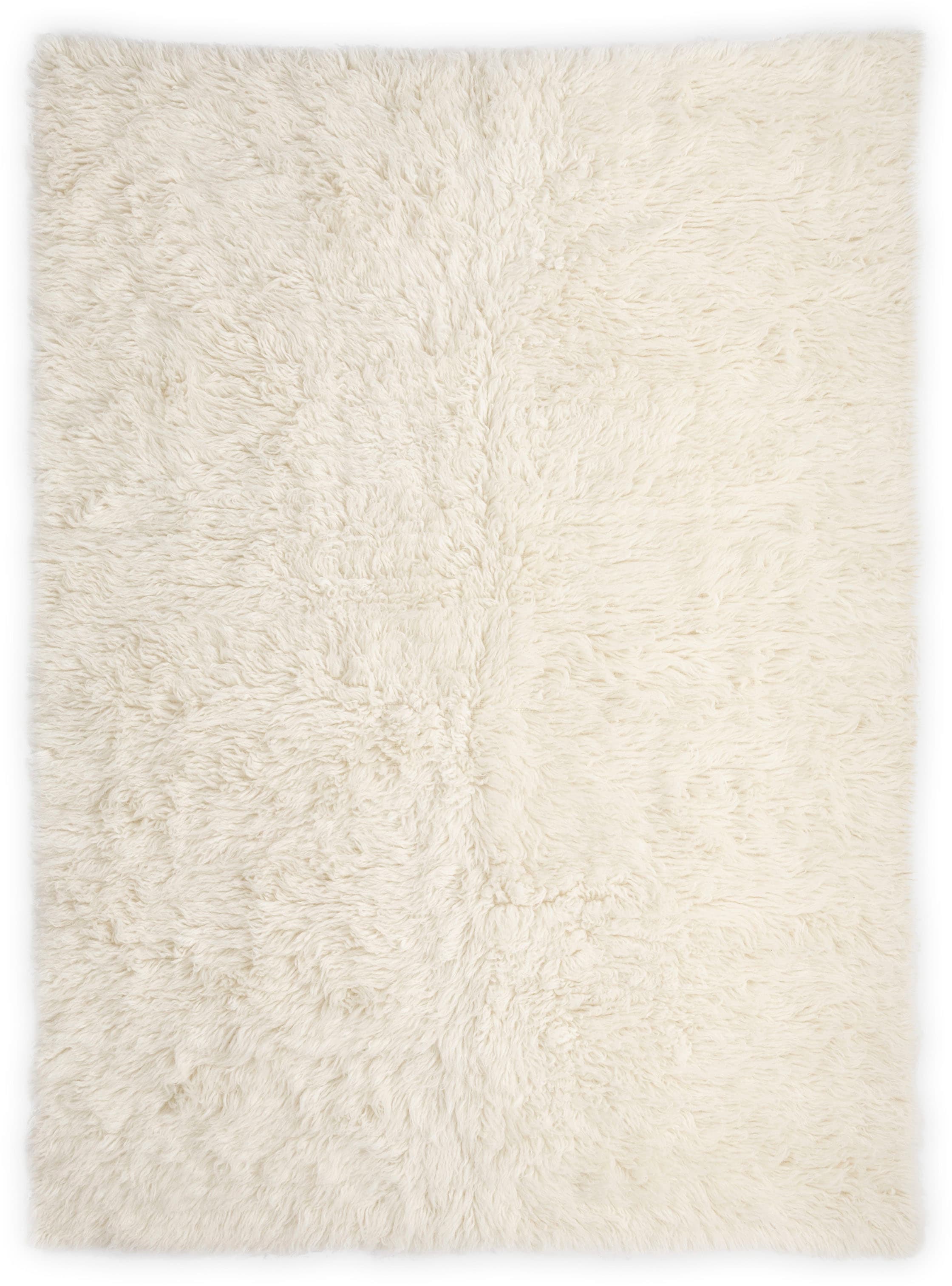 THEKO Wollteppich »Flokos 1« rechteckig 40 mm Höhe original griechischer Flokati, Hochflor, Uni Farben, reine Wolle