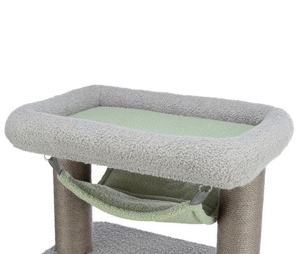 Trixie Junior Kratzbaum Lunito, grau/mint, ca.