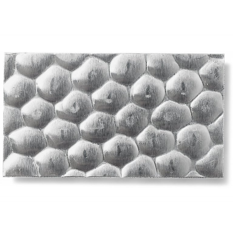 Aluminium Hammerschlagblech, grob (Zuschnitt möglich)