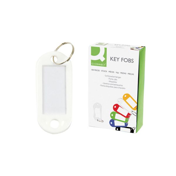 Connect Porta Chaves Cor Branco 100 Un.