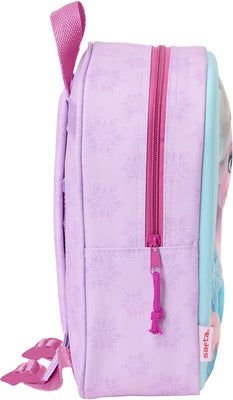 Disney Frozen 3D Mini Ryggsekk 6L, Blå/Rosa