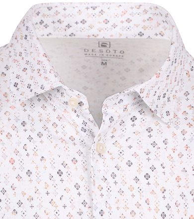 Desoto Overhemd Fundamental Vibes Print Multicolour 77428-3-821 kopen
