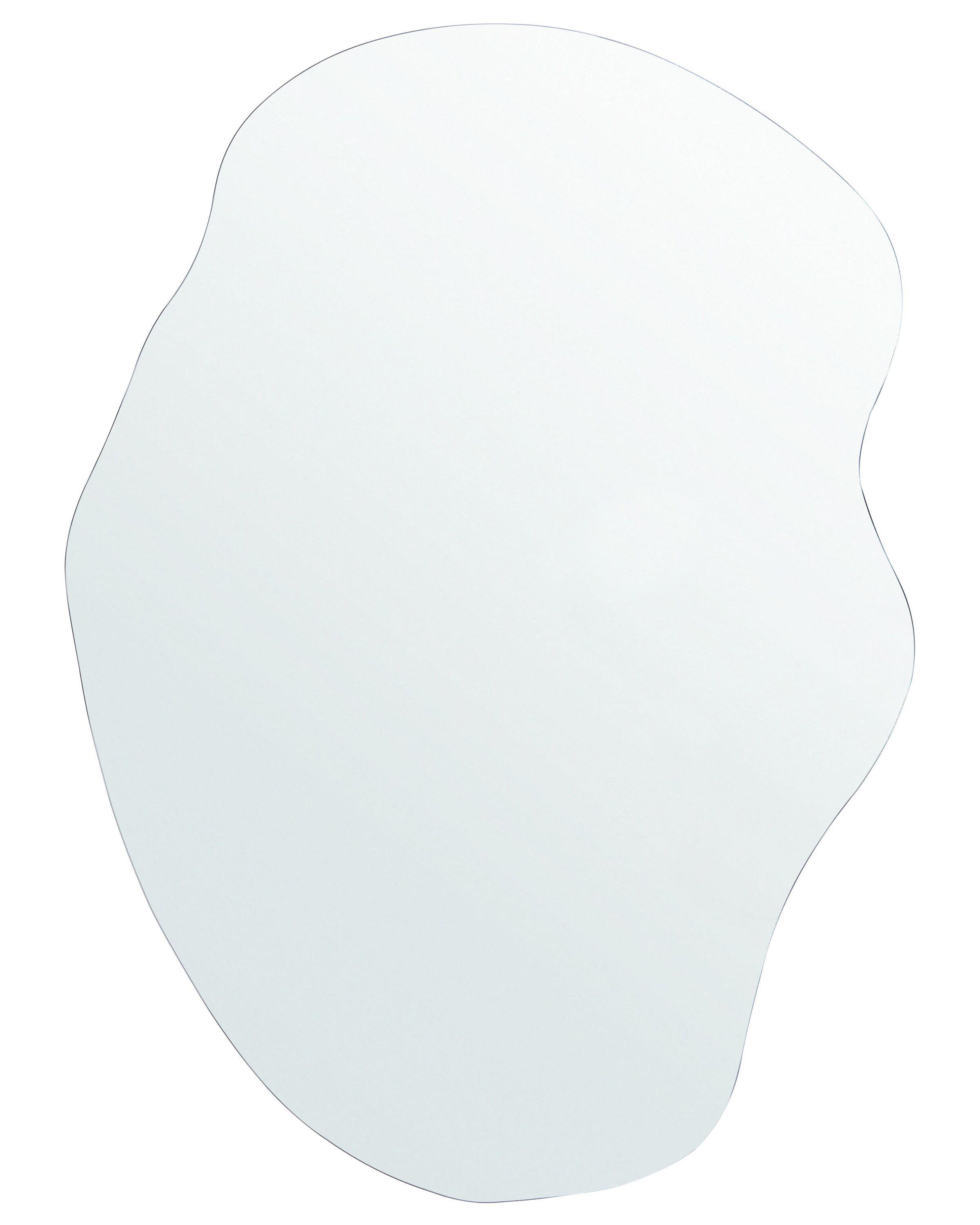 Wandspiegel FALAISE 50 cm 70 cm Zilver