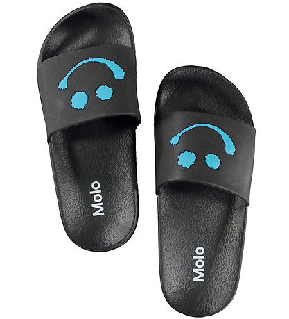 Molo Bådesandaler - Zhappy - Sort m. Bl?
