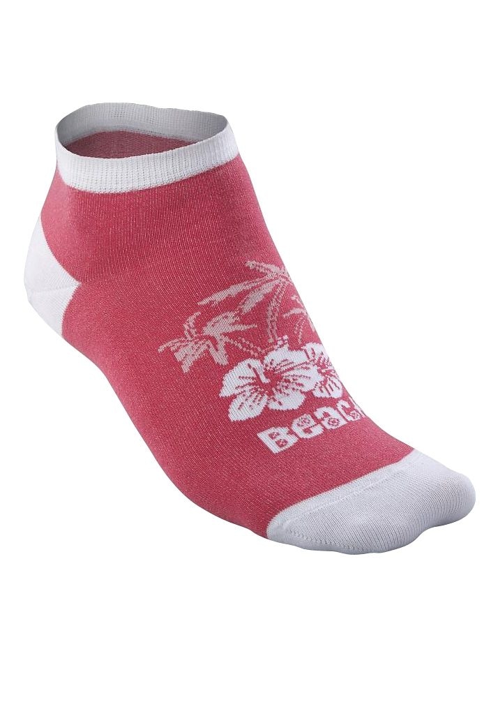 H.I.S Sneakersocken Packung, 5 Stk. tlg. im farbenfrohen Hawaii Design