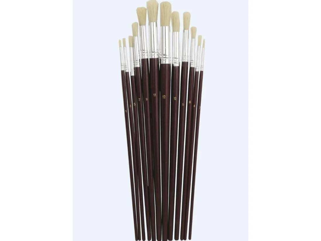 Grand Art brushes for watercolor and retouching 12 pieces