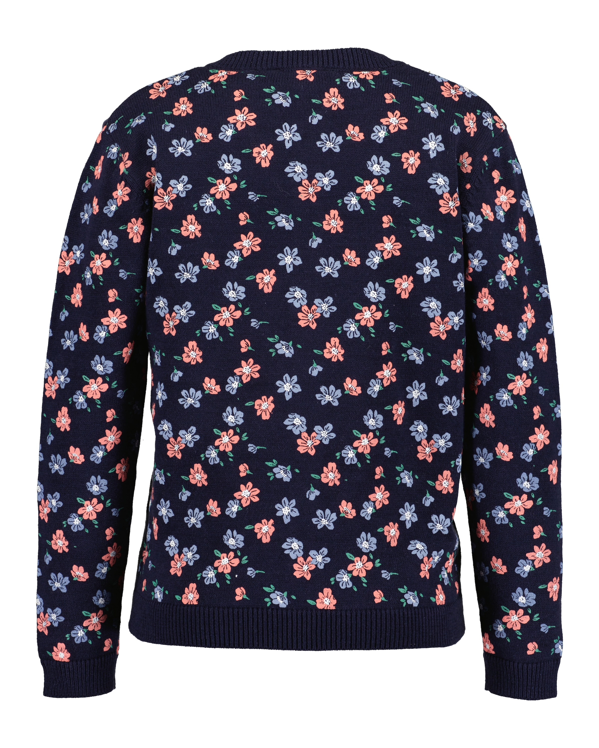 Blue Seven Cardigan , im süssen Blüten-Alloverdesign