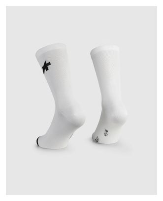 Chaussettes Unisexe Assos R S9 Blanc (Pack x2)
