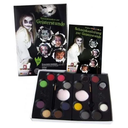 Eulenspiegel Schminkmasken Geisterstunde mit 13 Farben