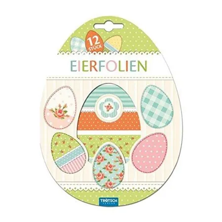 Trötsch Eierfolien Vintage 12 Stück