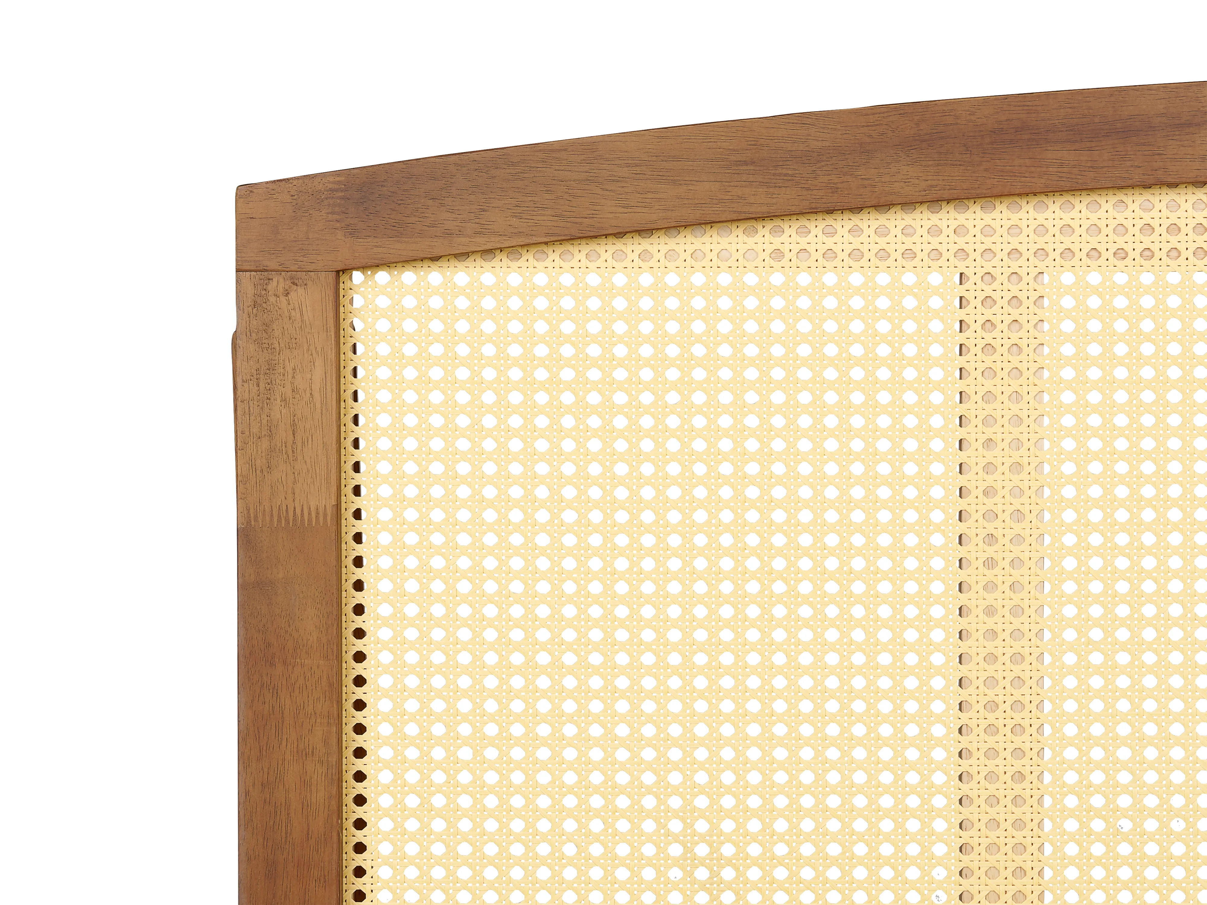 Bed Rotan VARZY 180 x 200 cm Bruin