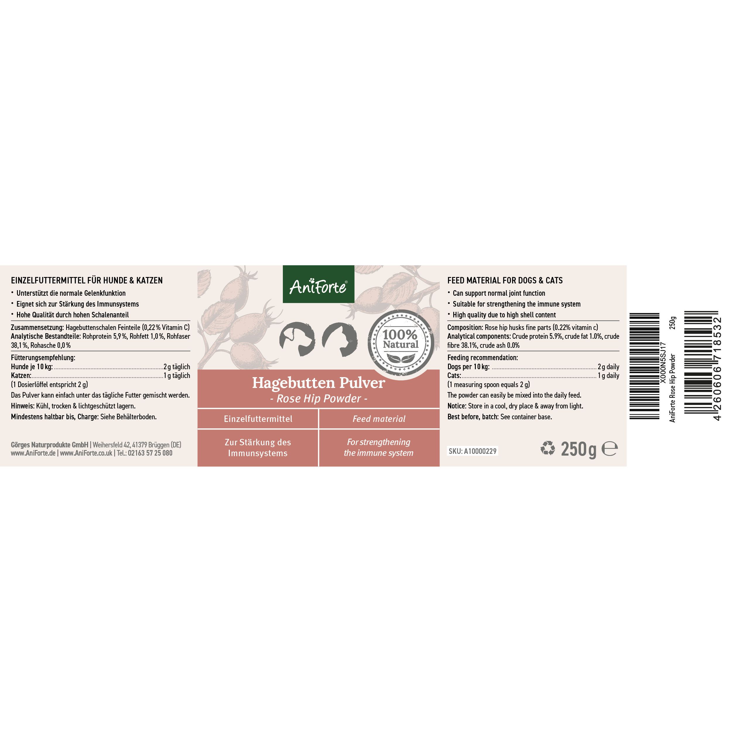 AniForte® Hagebutten Pulver