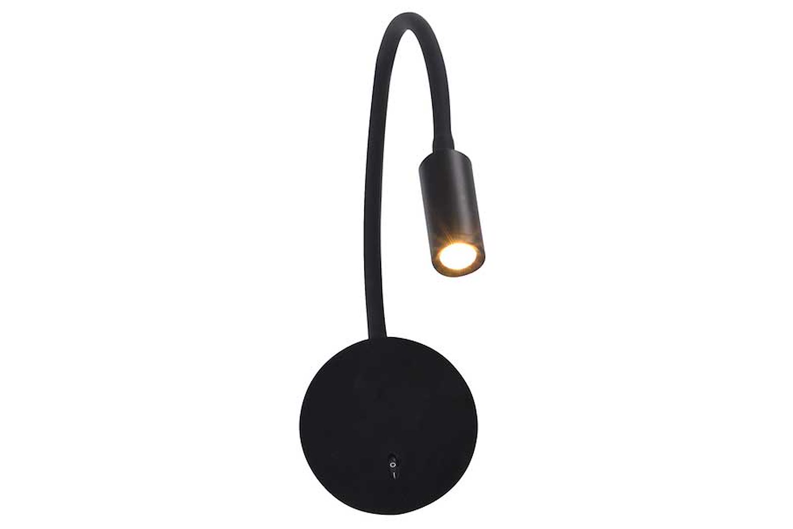Flex vegglampe Sort