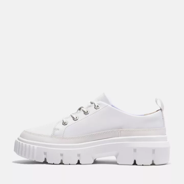 Chaussure à lacets Greyfield pour femme en blanc