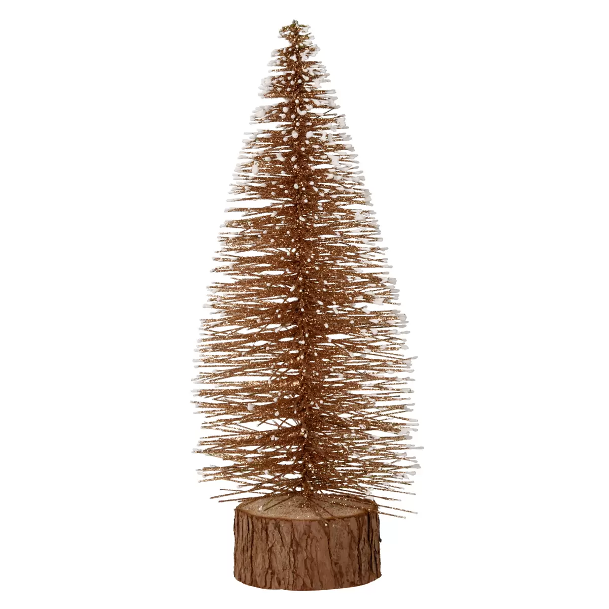 Deko Tannenbaum Santa Braun