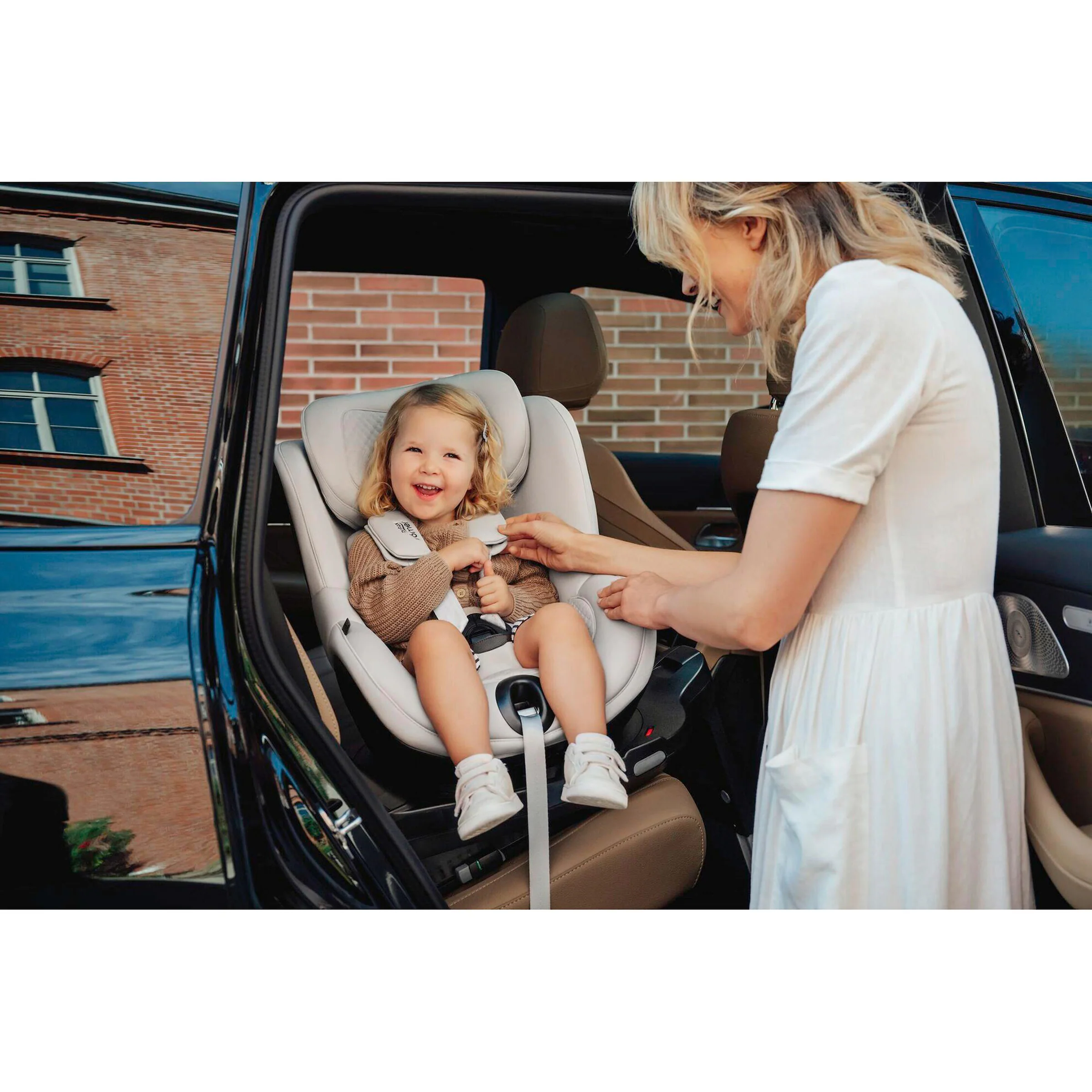 Britax Römer - Britax Römer Diamond Kindersitz DUALFIX PRO LUX soft taupe
