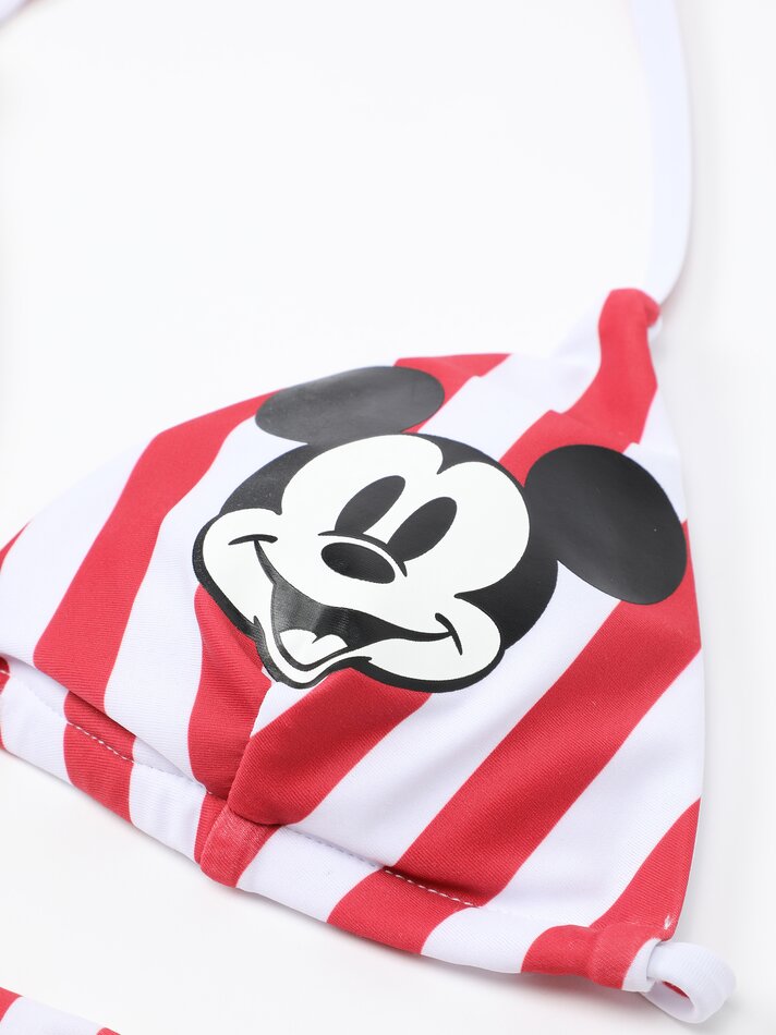 Conjunto de banheiro Mickey Mouse ©DS - Branco/Vermelho