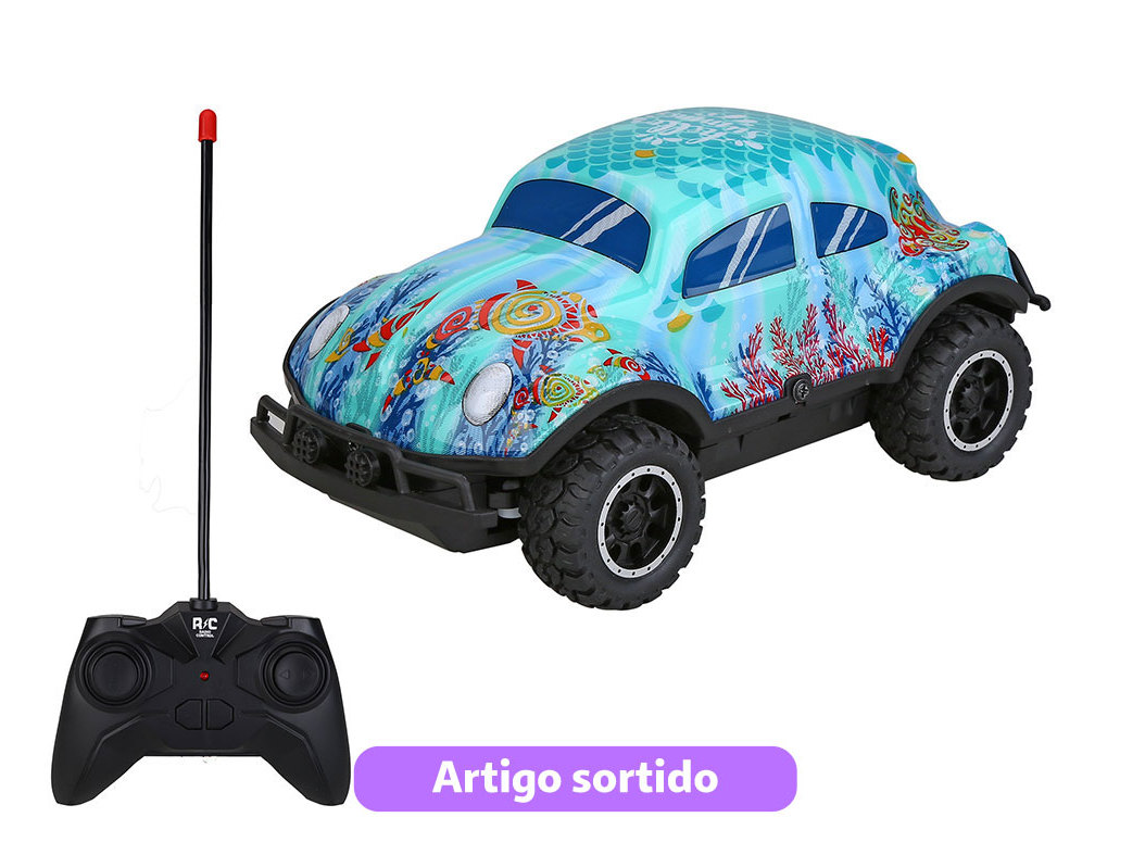 CARRO CROSS COUNTR ONE TWO FUN R/C 27MHZ 17CM MODELOS SORTIDOS