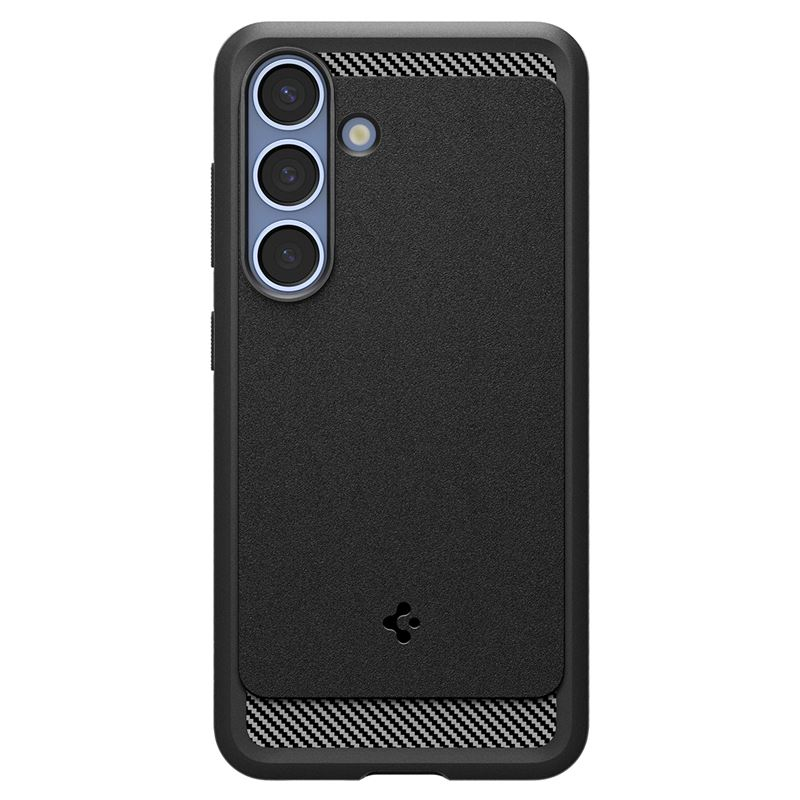 Samsung Galaxy S25 Rugged Armor Case Hülle MagSafe-Modul (ACS08998) - Schwarz (Matt)