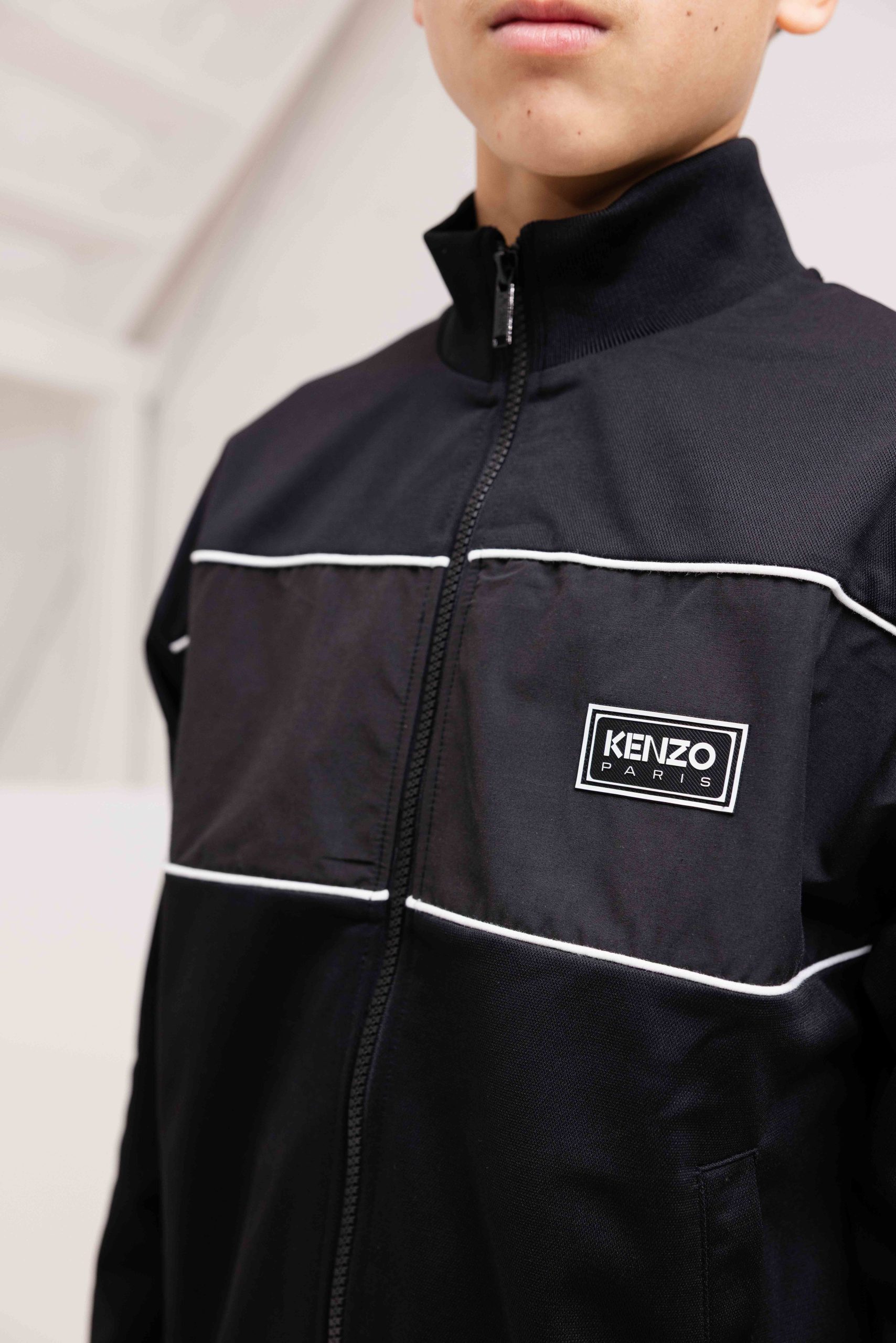 Kenzo Trainingspak Kids Zwart