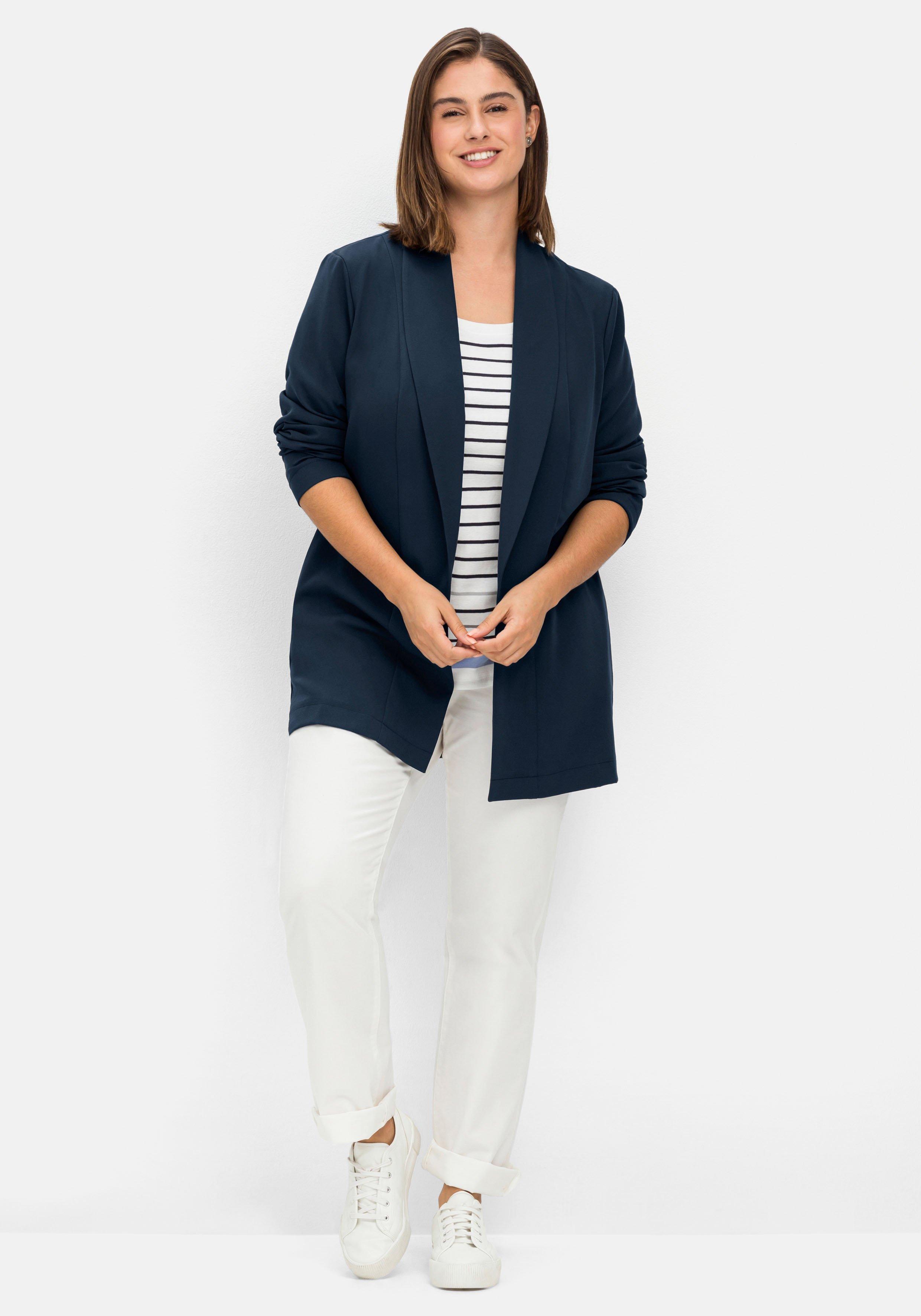 Blazer mit Schalkragen und Taschen