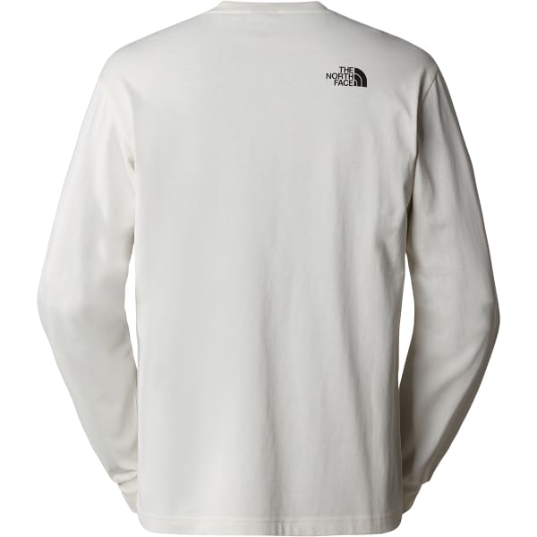 T-shirt THE NORTH FACE M OUTDOOR GRAPHIC L/S WHITE DUNE