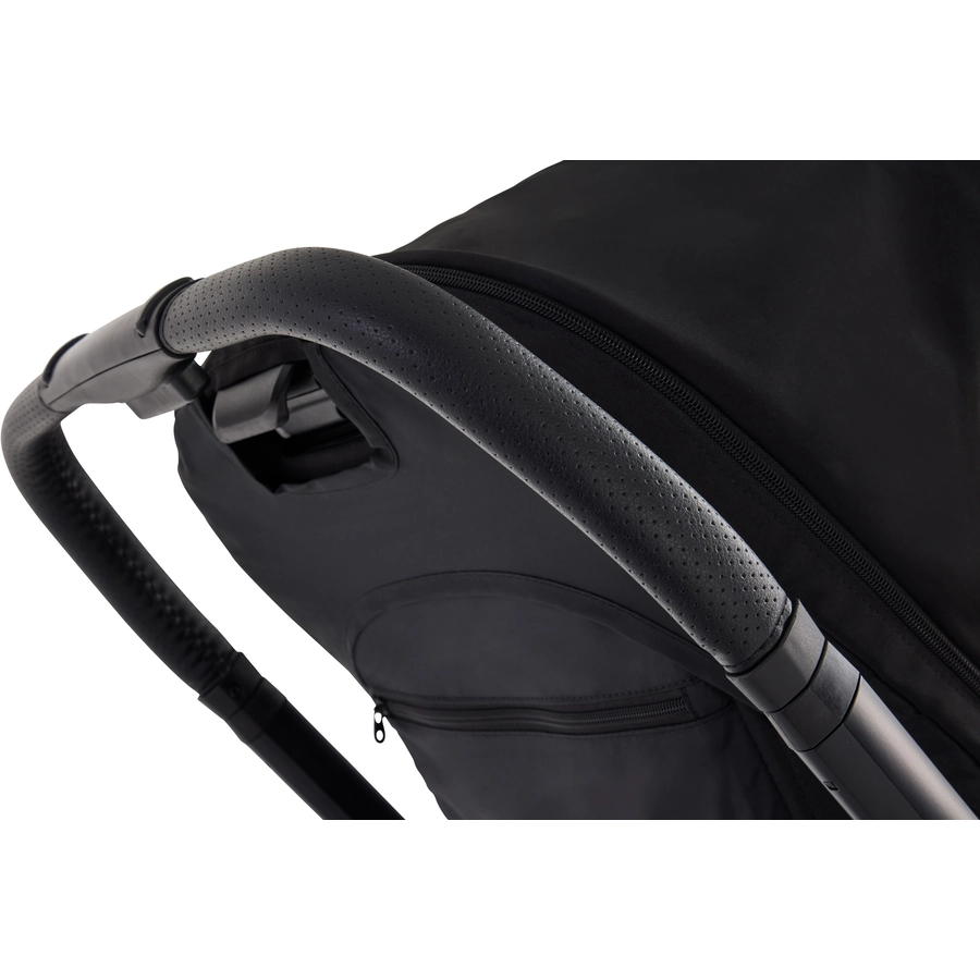 baby jogger Kinderwagen City Sights Rich Black inkl. Babywanne und Wetterschutz