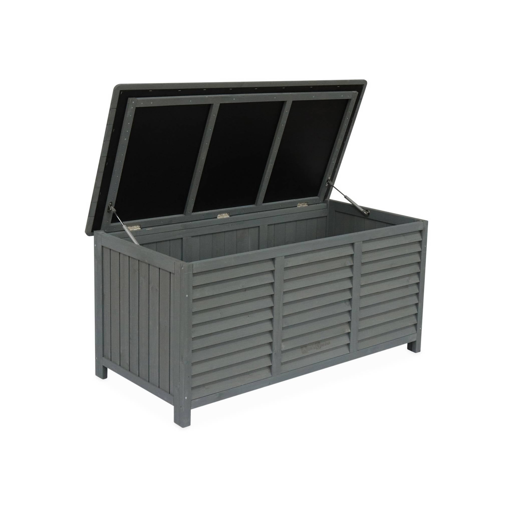 sweeek - Houten tuin opbergbox 330L