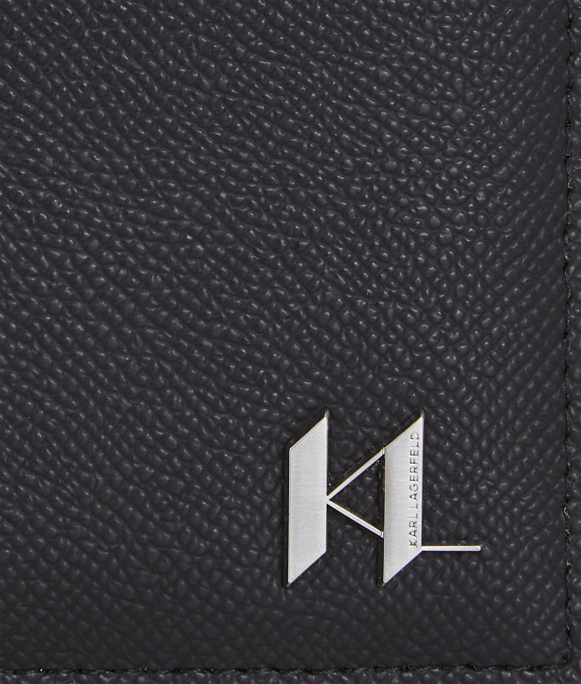 K/Monogram leren portemonnee