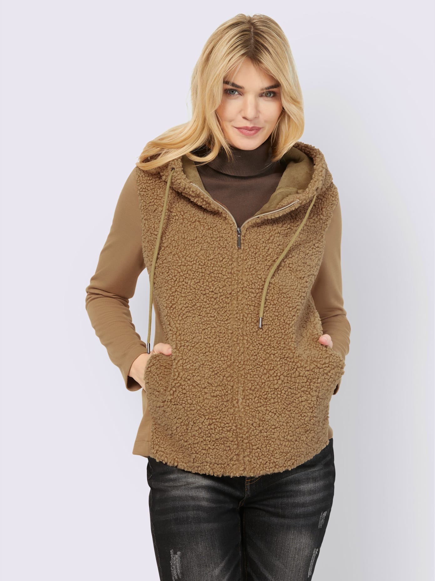 Veste sweat polaire